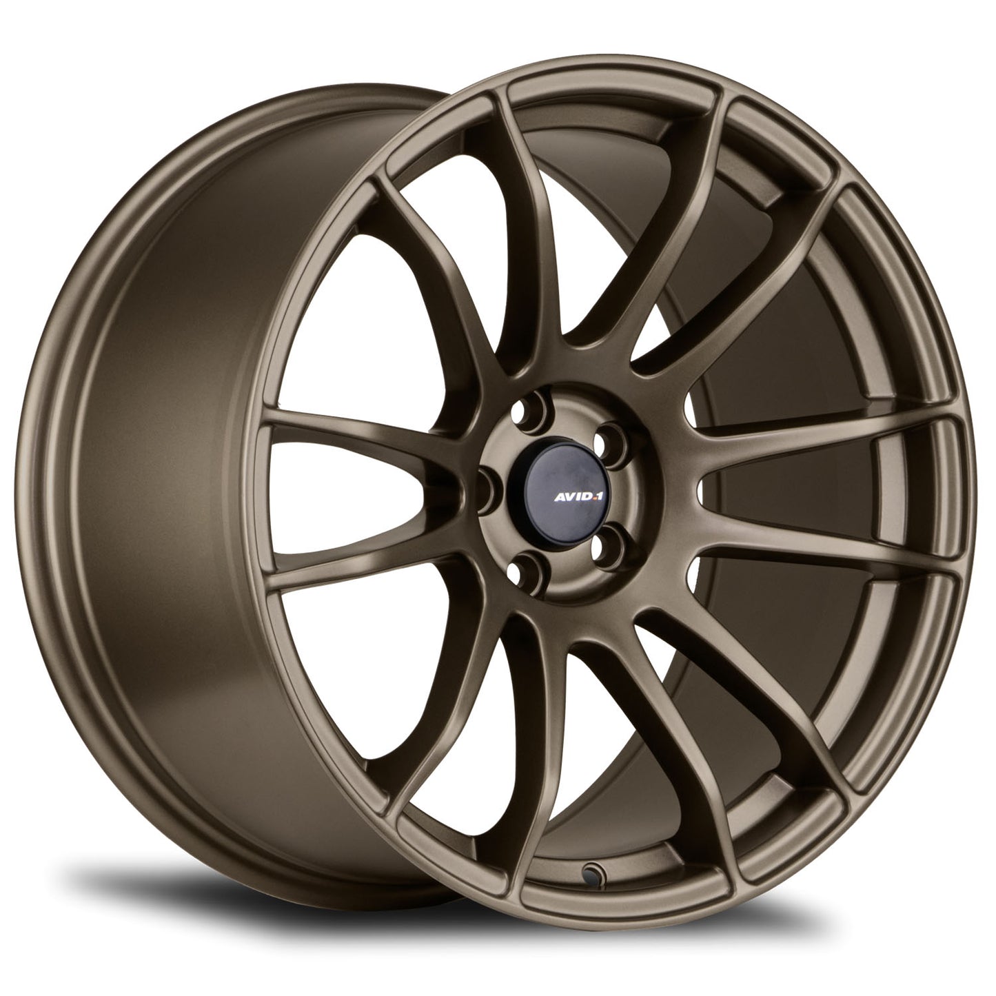 AVID1 WHEELS AV20 - Matte Bronze | A striking matte bronze finish enhances this wheel’s aggressive yet sophisticated design, making it an ideal choice for a standout look.