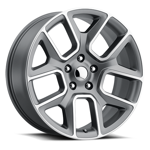 FR WHEELS 76  RAM TRUCK 1500 - Satin Grey Machined Face