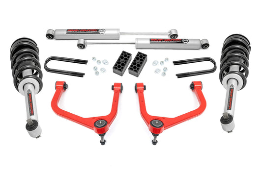 RCT - 3.5 Inch Lift Kit | N3 Struts | Rear Mono Leaf | Chevy Silverado 1500 (22-24)