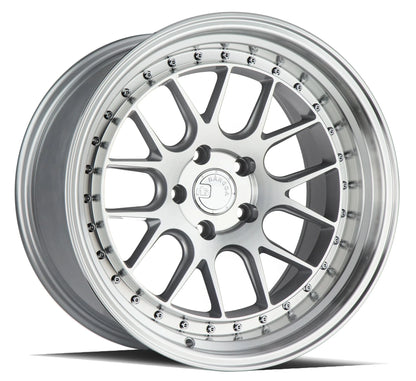 AODHAN WHEELS DS06 - Silver w/Machined Face