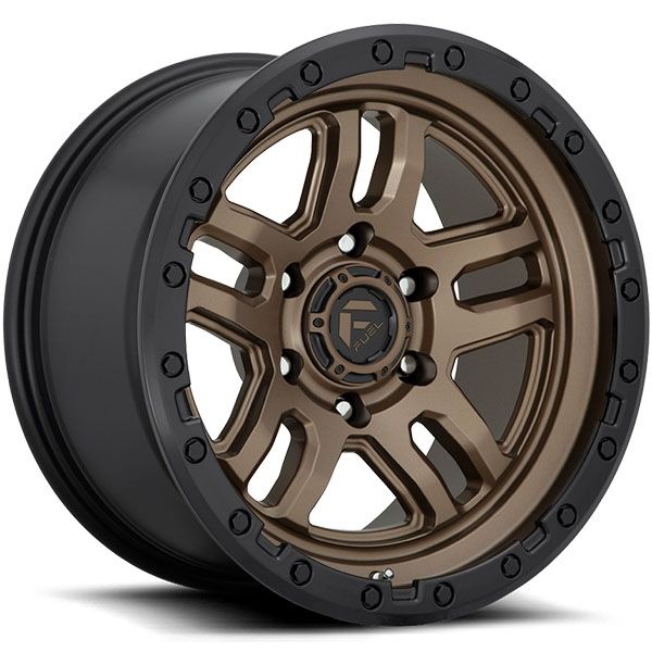 FUEL OFFROAD WHEELS - Ammo D702 Bronze w/black ring