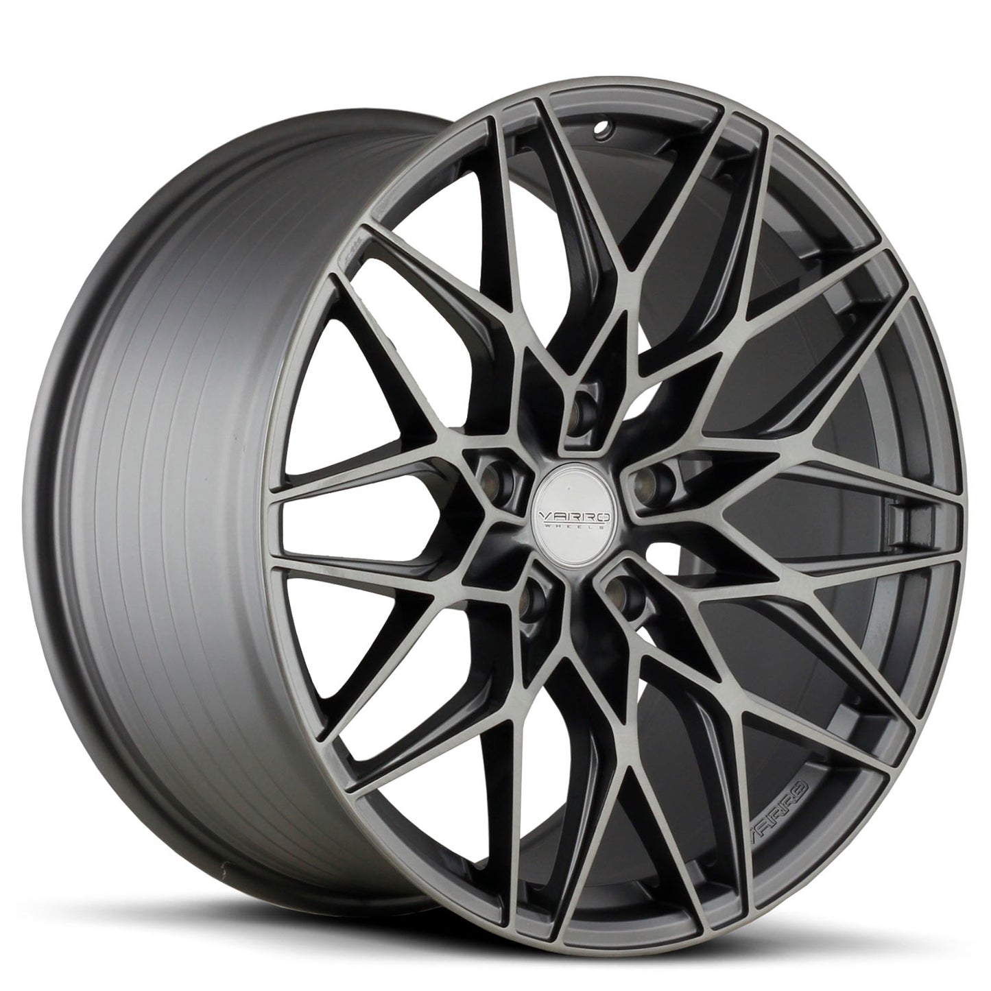 VARRO WHEELS - VD42X Gloss Titanium / Brushed