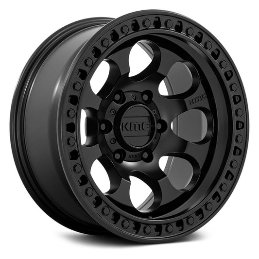 KMC WHEELS - KM550 Riot SBL Satin Black