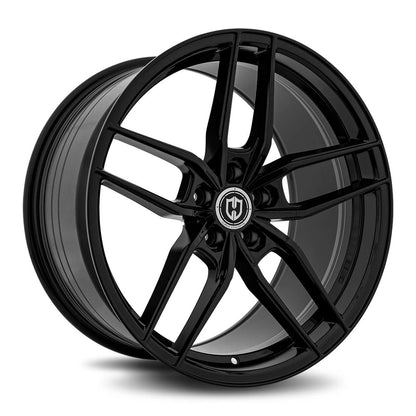 CURVA WHEELS Flow Forged CFF25 - Gloss Black