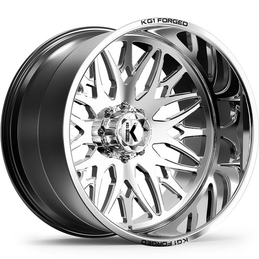 KG1 FORGED WHEELS Trident Polished