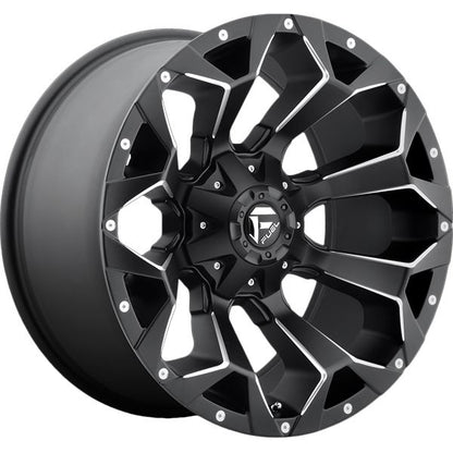 FUEL OFFROAD WHEELS - Assault D546 Matte Black Milled