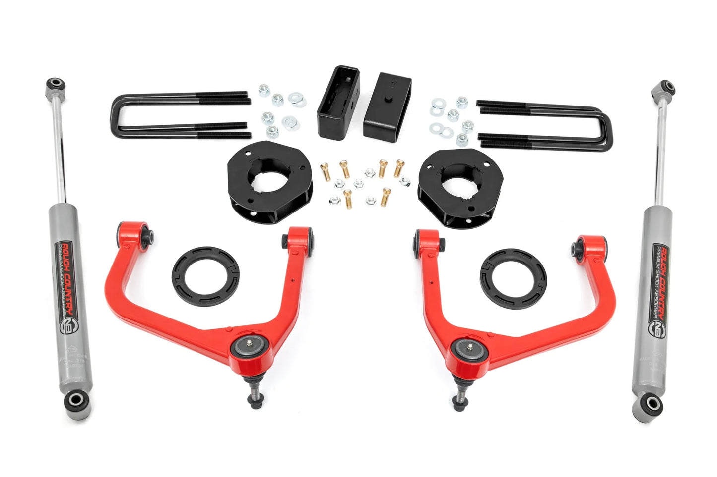 RCT - 3.5 Inch Lift Kit | Knuckle | w/ Overloads | Chevy/GMC 2500HD/3500HD (11-19)