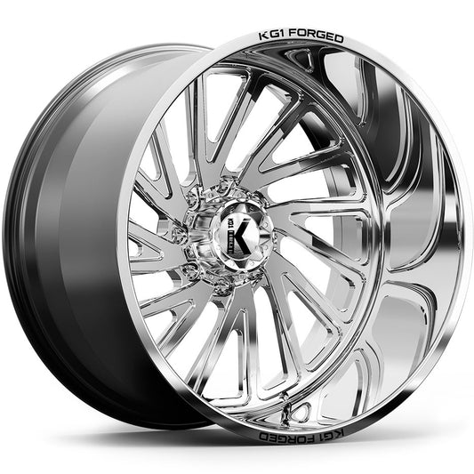 KG1 FORGED WHEELS Vile Polished DIRECTIONAL