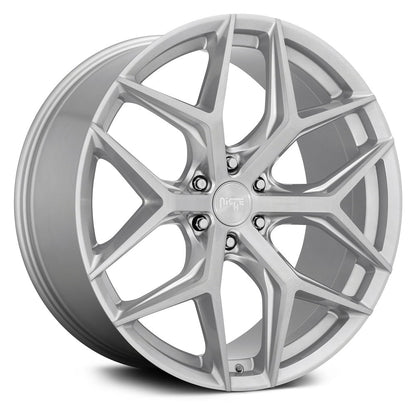 NICHE ROAD WHEELS - M233 Vice 6-Lug Gloss Silver Brushed