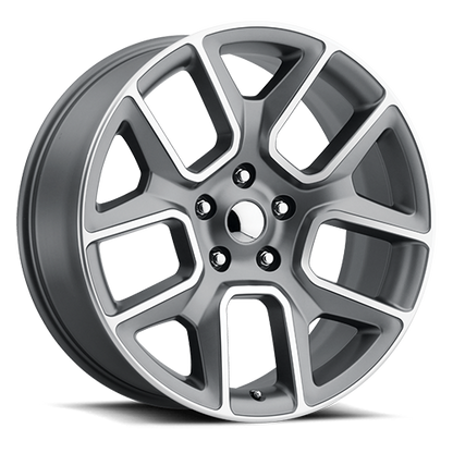 FR WHEELS 76  RAM TRUCK 1500 - Satin Grey Machined Face