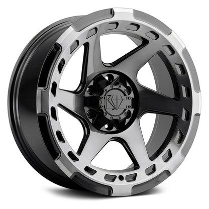 BLAQUE DIAMOND WHEELS - BD-O728 Gloss Black / Machined Face