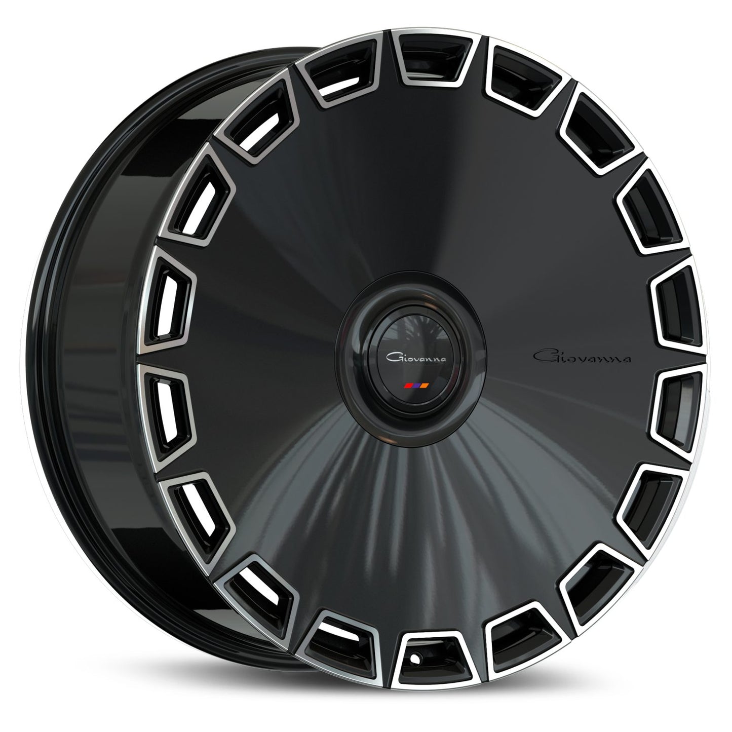 GIOVANNA WHEELS DICOTTO - Gloss Black w/Machined Face