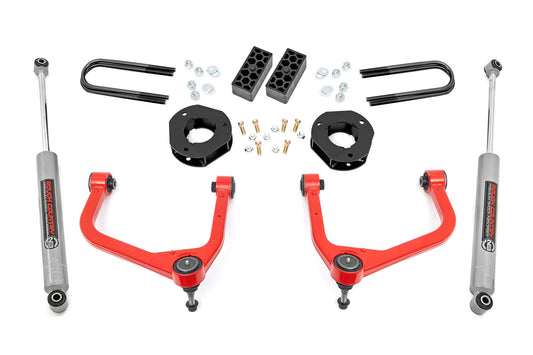 RCT - 3.5 Inch Lift Kit | Rear Mono Leaf | Chevy Silverado 1500 2WD/4WD (2022-2024)