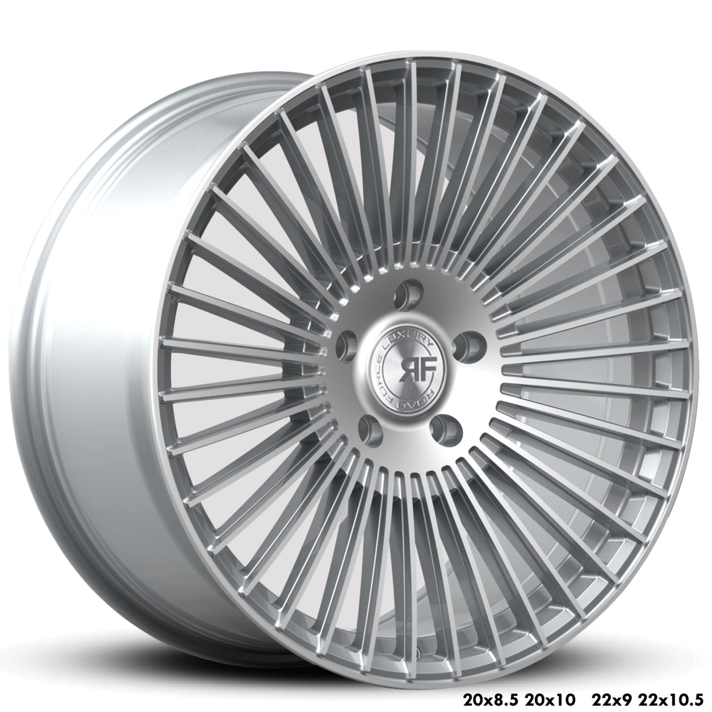 ROAD FORCE WHEELS RF 35  - Silver Polish