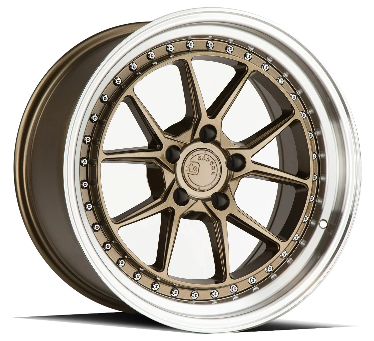 AODHAN WHEELS DS08 - Bronze w/Machined Face