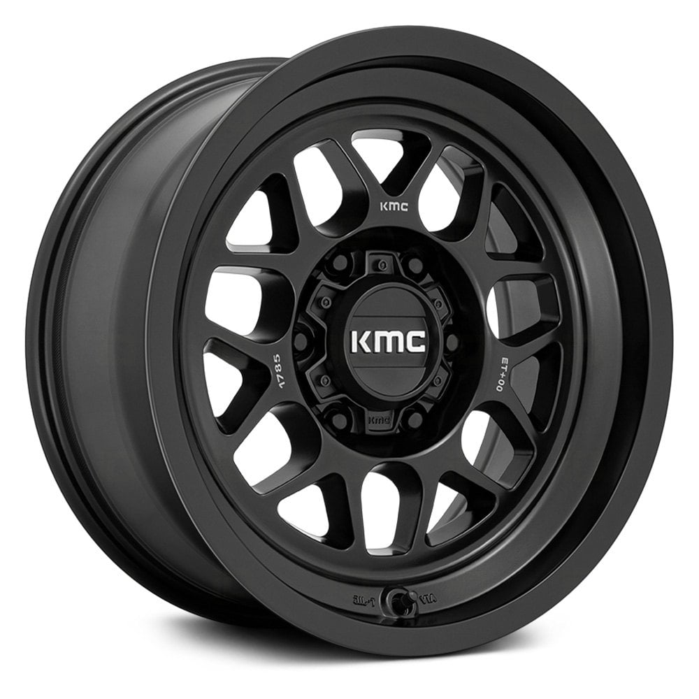 KMC WHEELS - KM725 Terra Satin Black