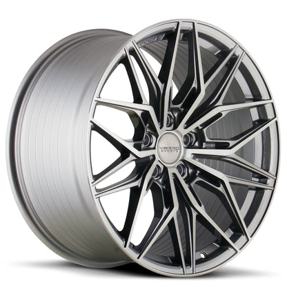 VARRO WHEELS - VD40X Gloss Titanium / Brushed