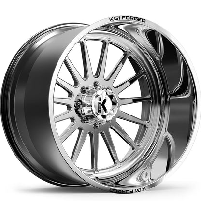 KG1 FORGED WHEELS Rays Polished