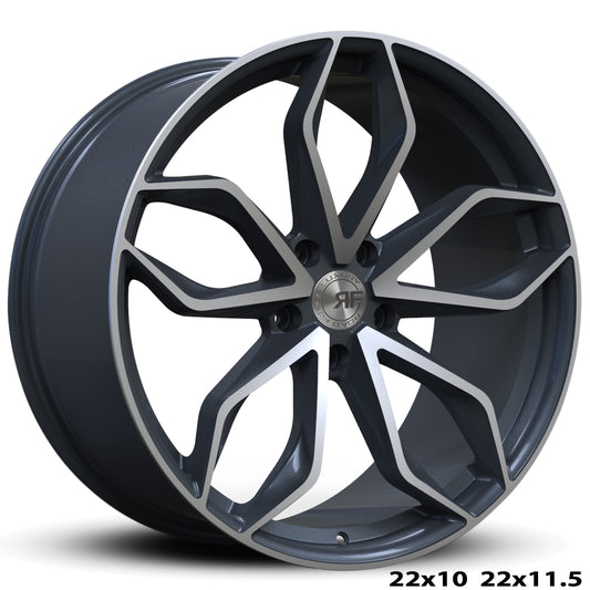 ROAD FORCE WHEELS RF 17 - Satin Gunmetal Machine Face