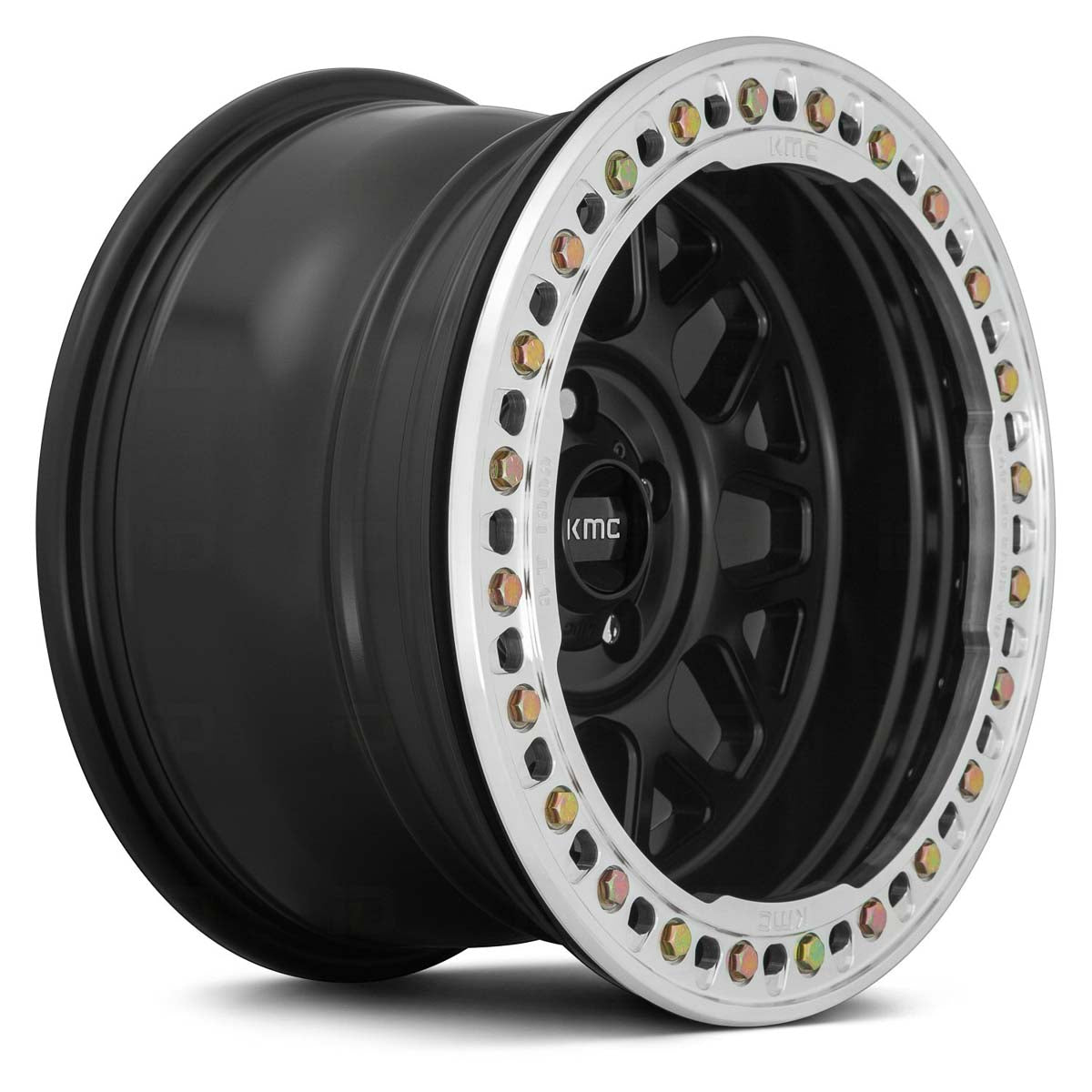 KMC WHEELS - KM235 Grenade Crawl Beadlock Satin Black