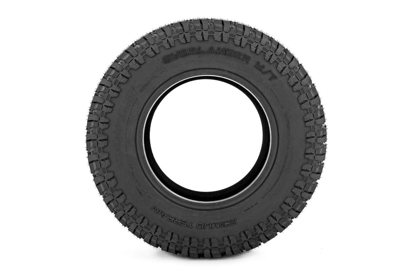 Rough Country Tires - 33x12.50R17 Overlander M/T (Mounts to 17-inch wheels)