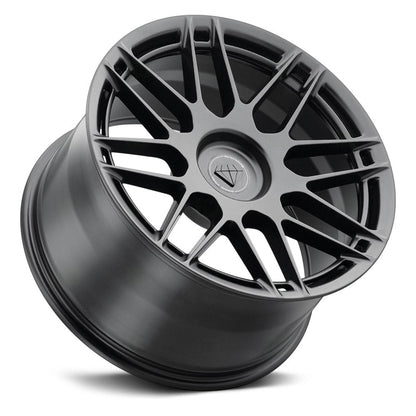 BLAQUE DIAMOND WHEELS - BD-F12 Satin Black