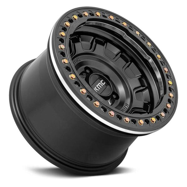 KMC WHEELS - KM236 Tank Beadlock Satin Black