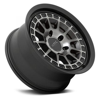 KMC WHEELS - KM719 Canyon Satin Black / Gray Tint