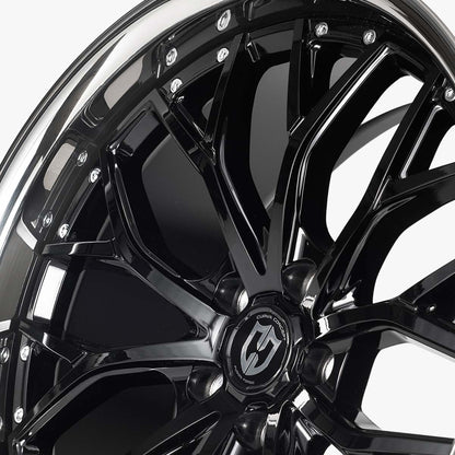 CURVA WHEELS Flow Forged  CFF76 - Gloss Black