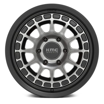 KMC WHEELS - KM719 Canyon Satin Black / Gray Tint