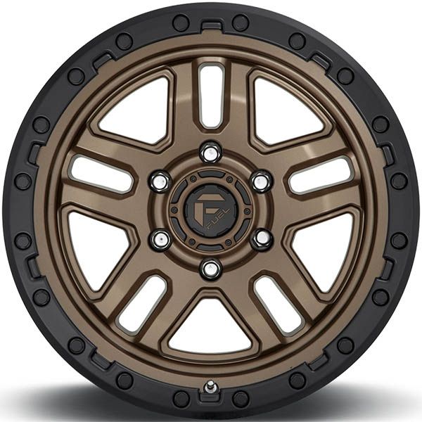 FUEL OFFROAD WHEELS - Ammo D702 Bronze w/black ring