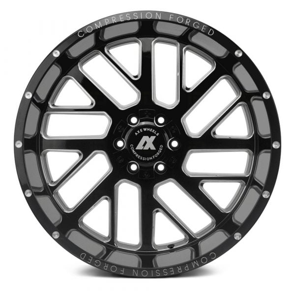 AXEL WHEELS - AXE Compression Offroad AX2.0 Gloss Black Milled