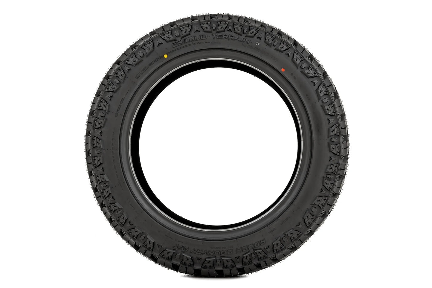 Rough Country Tires - 35x12.50R18 M/T | Dual Sidewall (Mounts to 18-inch wheels)