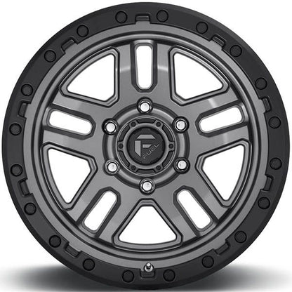 FUEL OFFROAD WHEELS - Ammo D701 Anthracite w/black ring