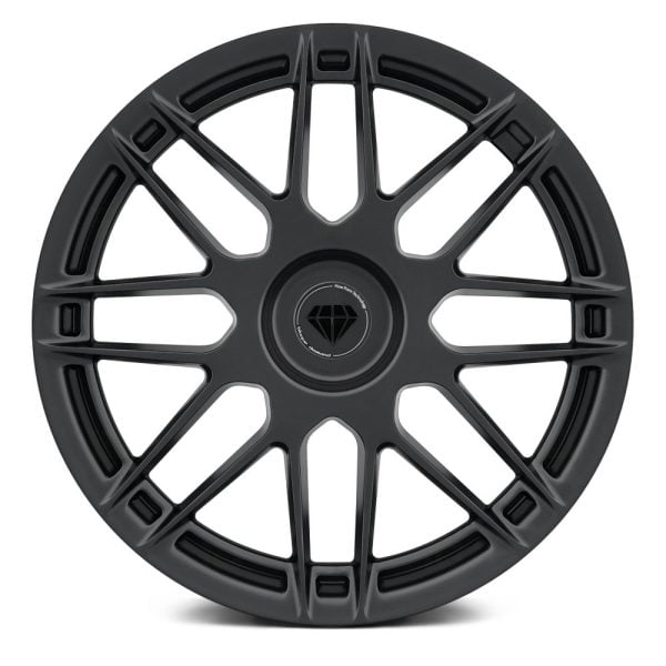 BLAQUE DIAMOND WHEELS - BD-F12 Satin Black