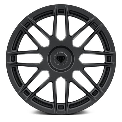 BLAQUE DIAMOND WHEELS - BD-F12 Satin Black