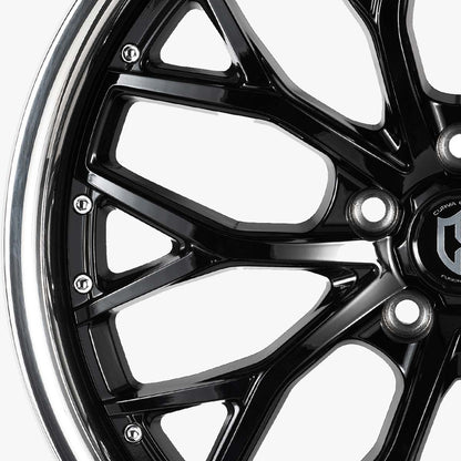 CURVA WHEELS Flow Forged  CFF76 - Gloss Black