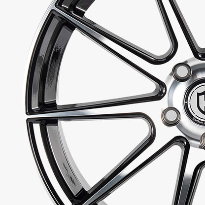 CURVA WHEELS Flow Forged CFF72 - Gloss Black Machined