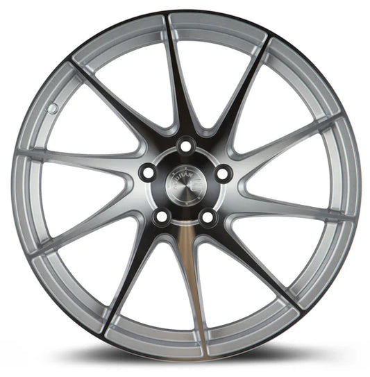 AODHAN WHEELS AH09 (SPF) - Gloss Silver Machined Face