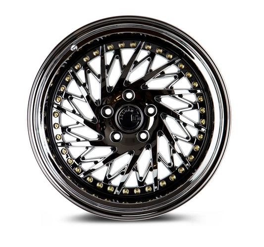 AODHAN WHEELS DS03 - Black Vacuum