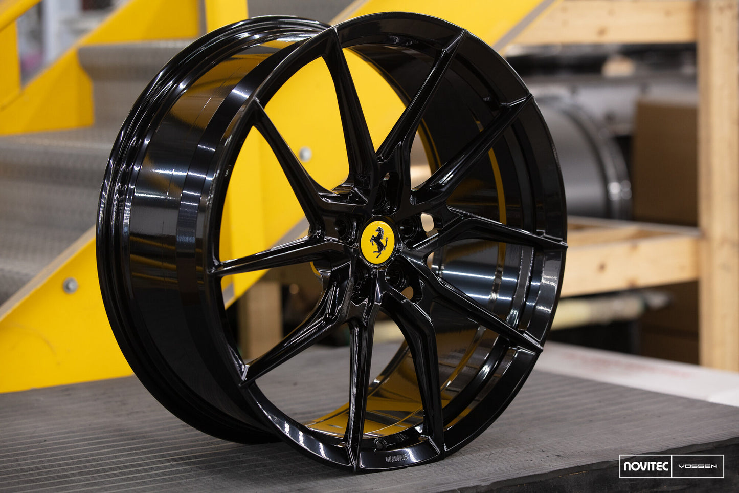 Vossen Forged NF8 Gloss Black for FERRARI 812