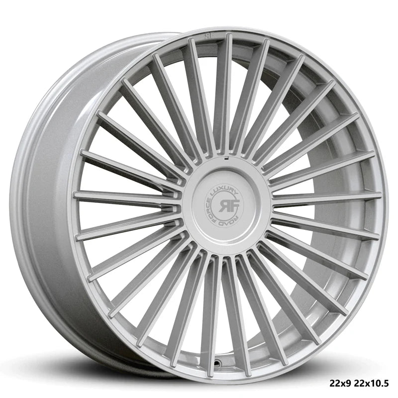 ROAD FORCE WHEELS RF 22 - Silver Polish